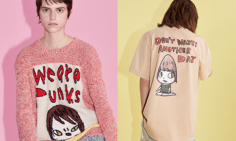 Stella McCartney collaborates with contemporary artist Yoshitomo Nara